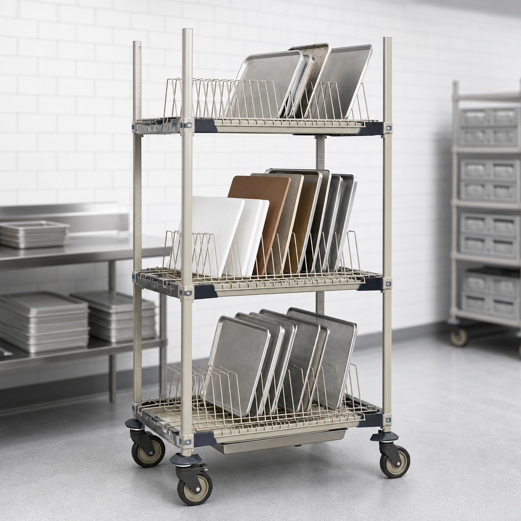 Three-Tier Drying Configuration