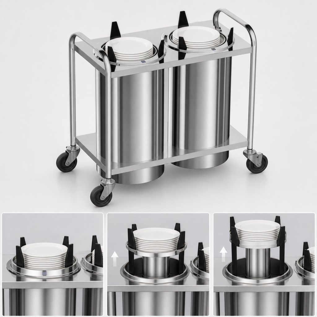 Self-Leveling Dispensing Tubes
