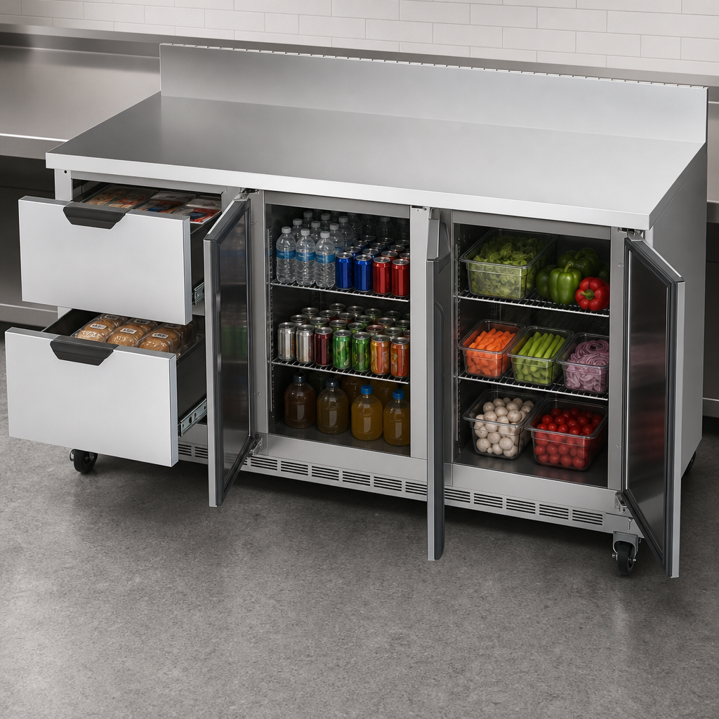 Three-Section Storage