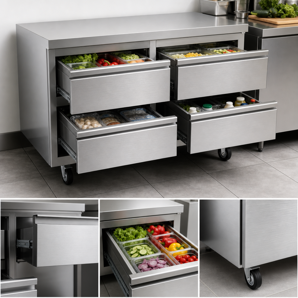 Four-Drawer Storage