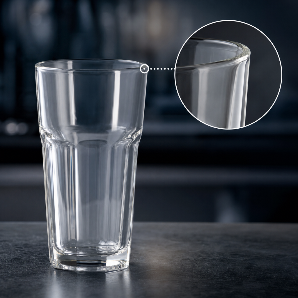 Rim-Tempered Glass