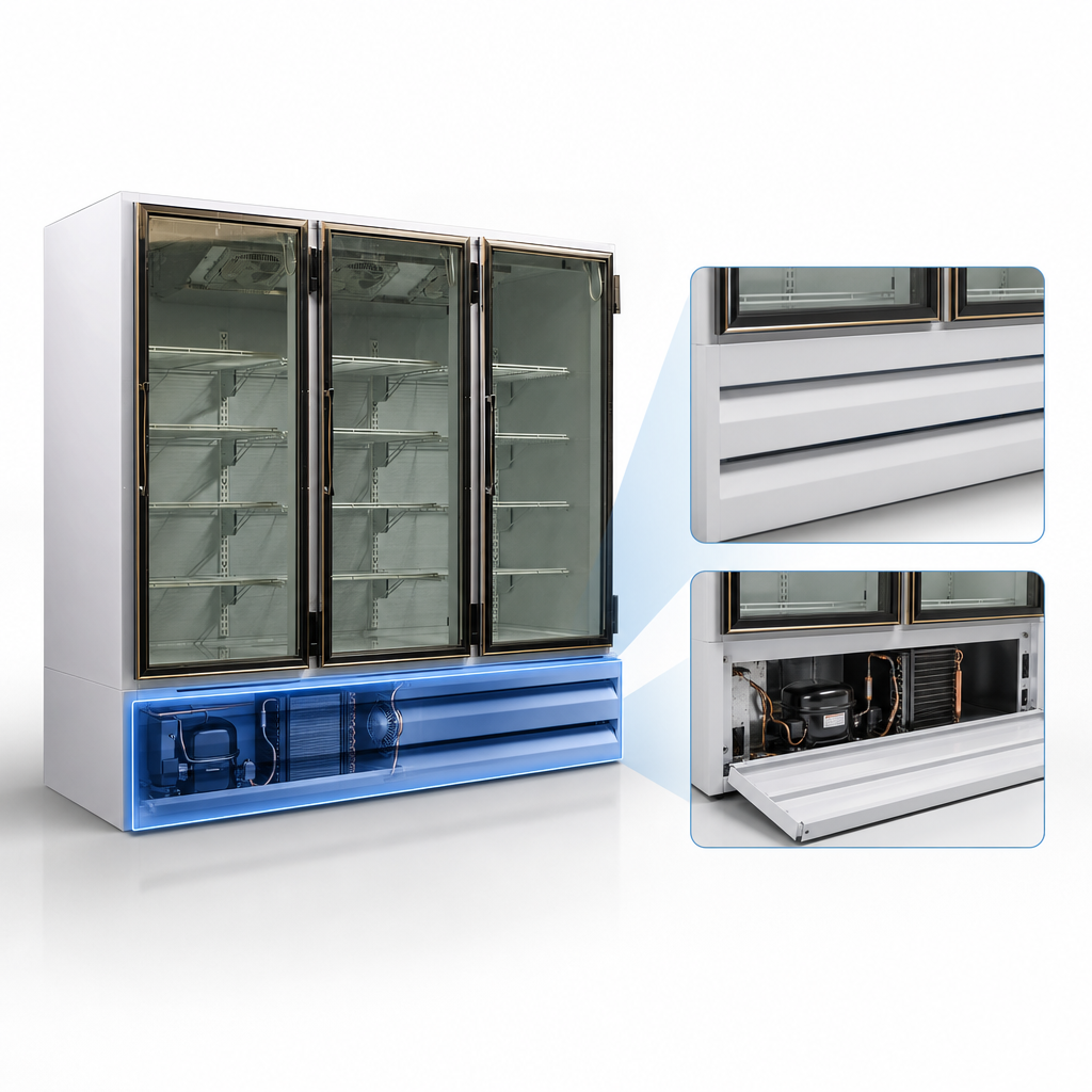 Bottom-Mount Self-Contained Refrigeration