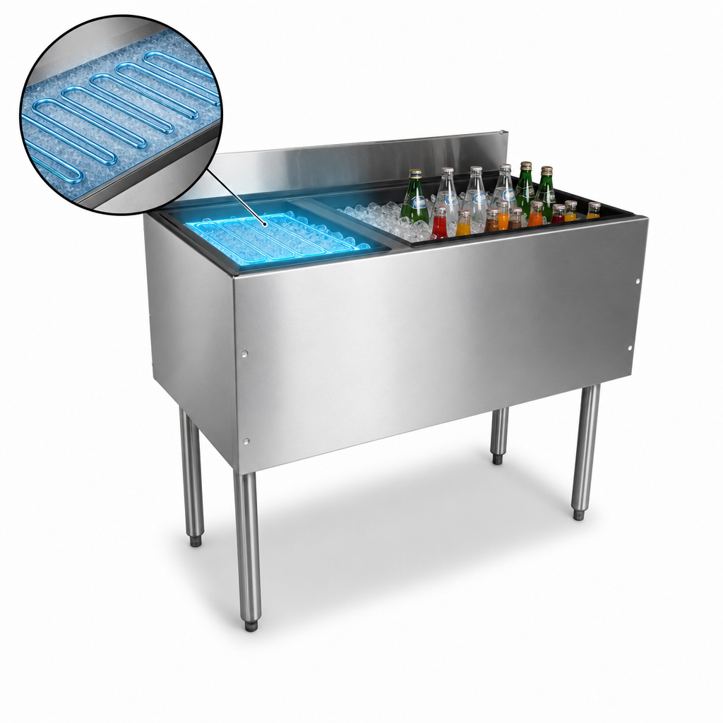 Built-In 10-Circuit Cold Plate