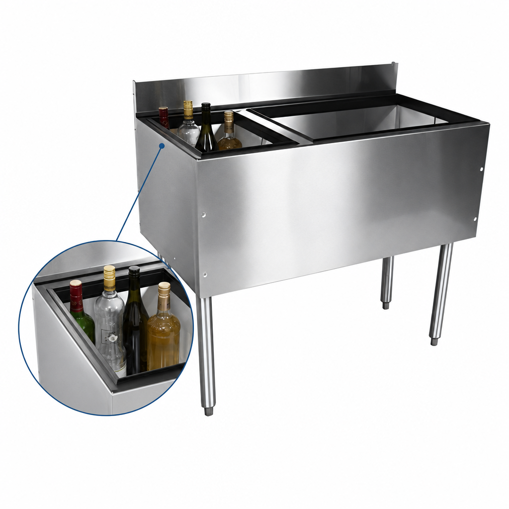 Left-Side Insulated Bottle Storage
