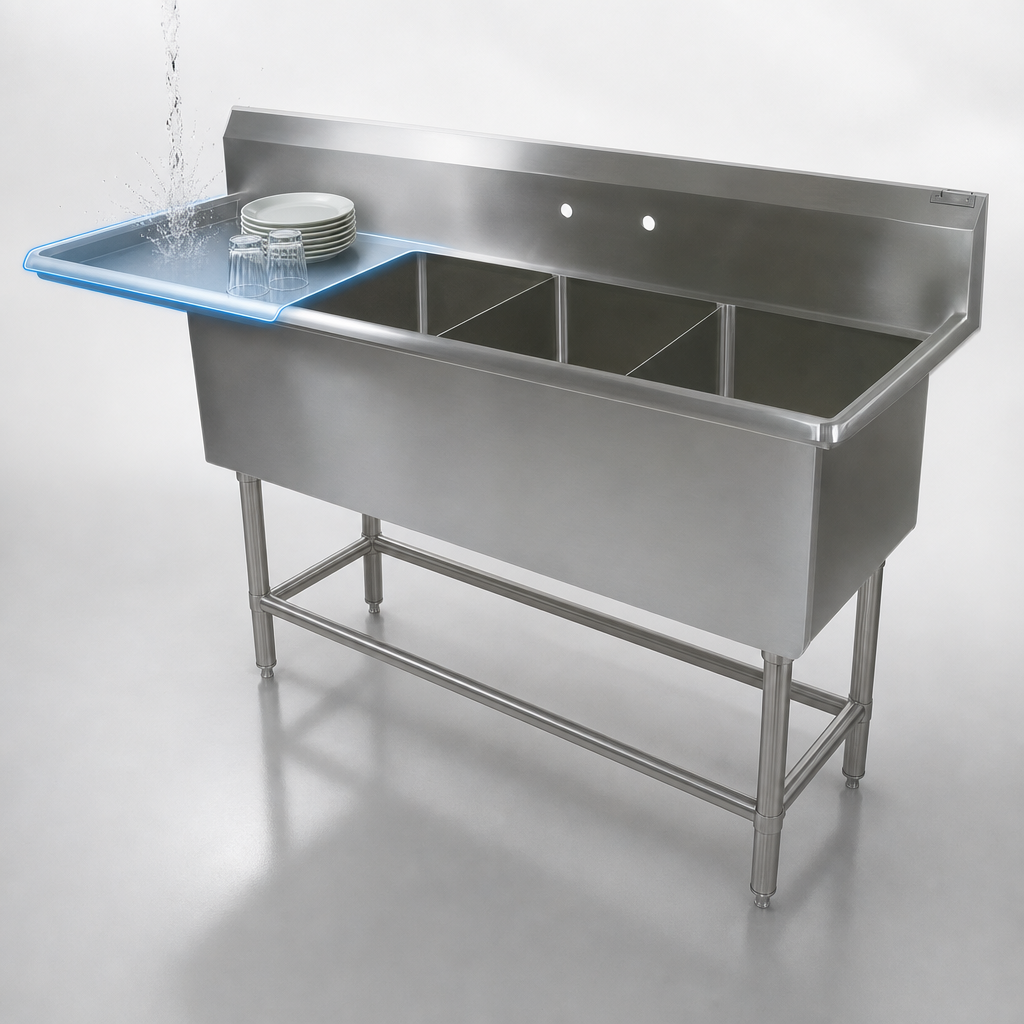 30-Inch Left Drainboard
