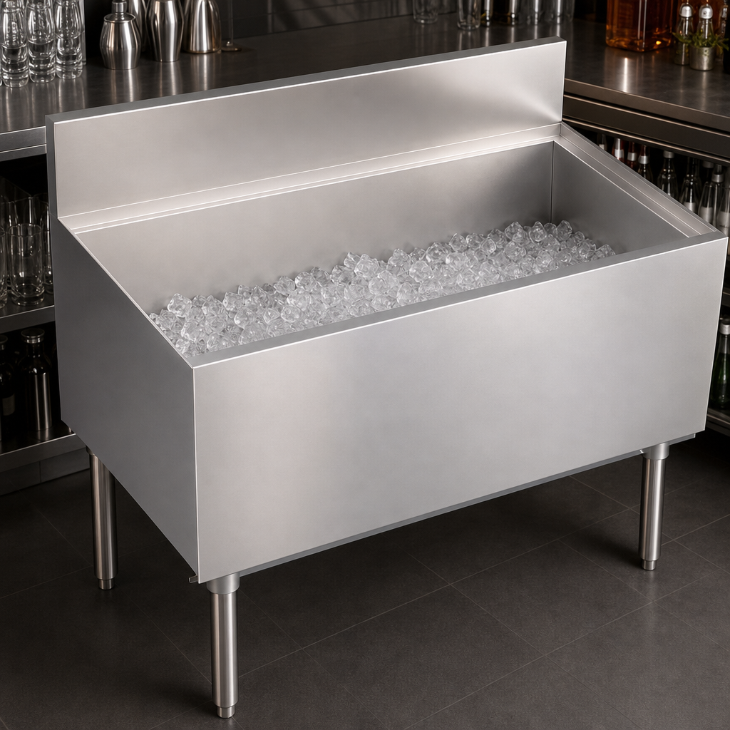 12-Inch Deep Stainless Steel Bin Liner
