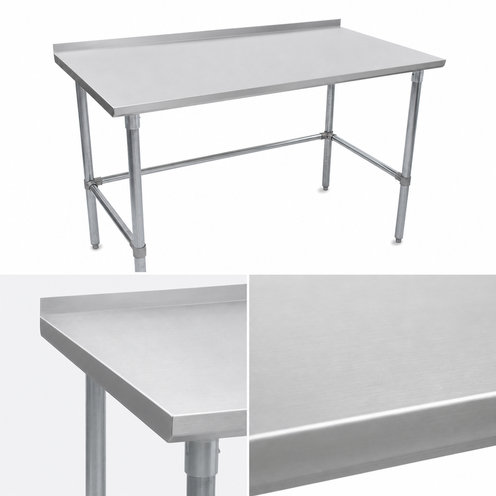 14-Gauge 300-Series Stainless Steel Top