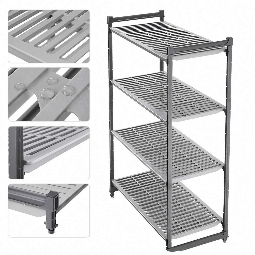 Vented Polypropylene Shelf Plates