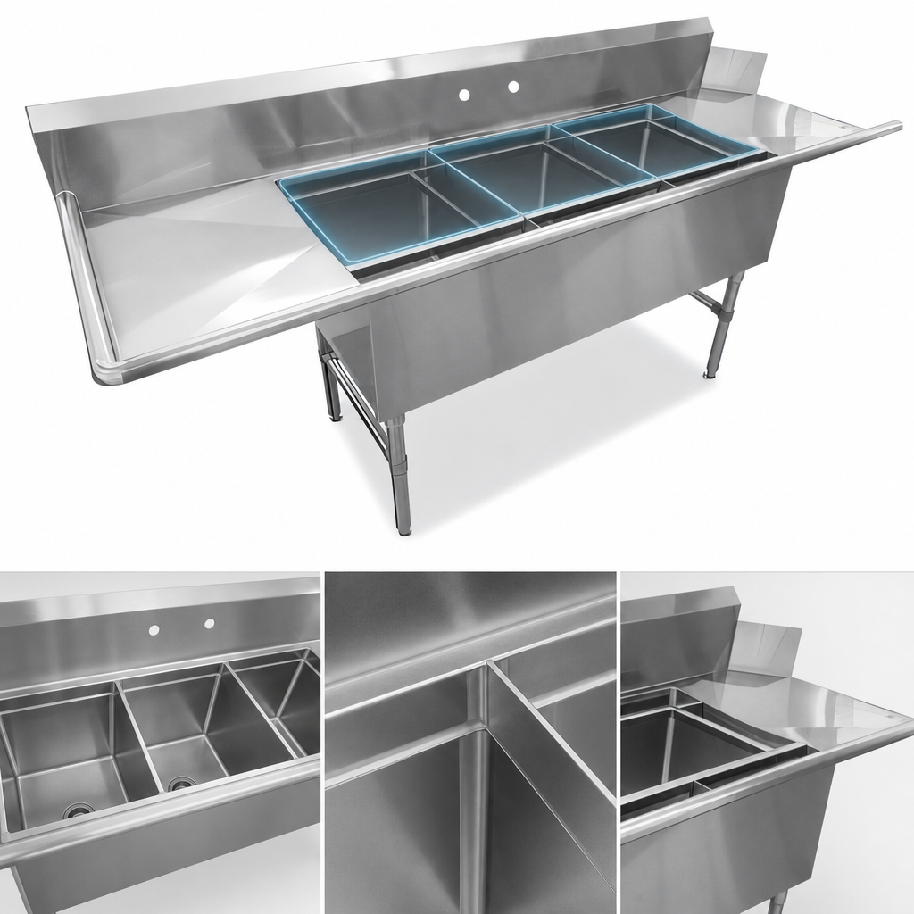 Triple-Compartment Layout