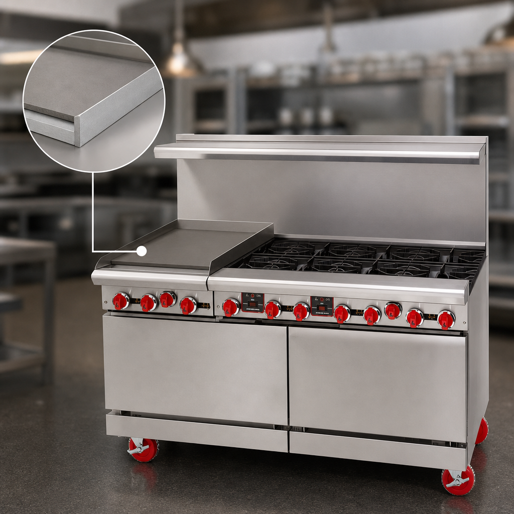 24-Inch Left-Side Griddle