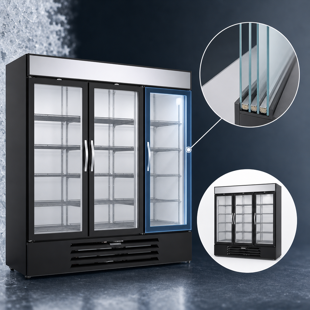 Triple-Pane Low-E Glass Doors