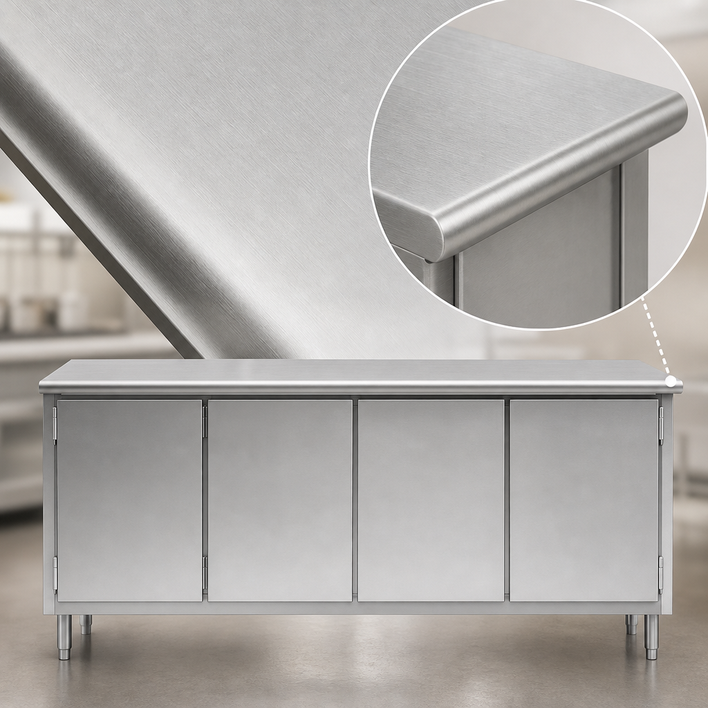 14/304 Stainless Steel Top
