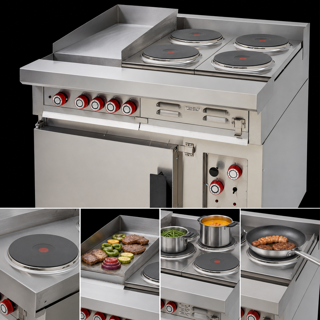 Flexible Cooktop Layout