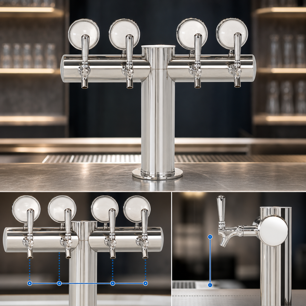 Four-Faucet Dispense