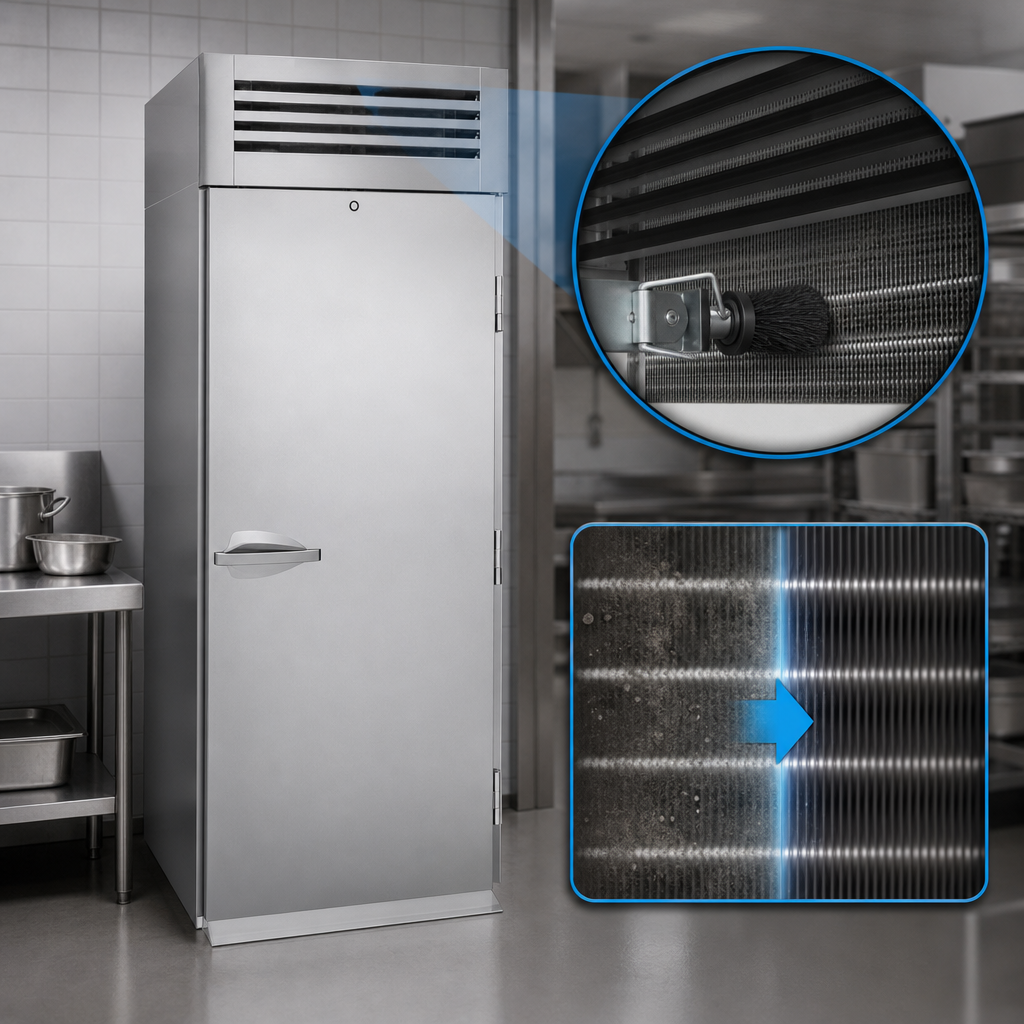Self-Cleaning Condenser