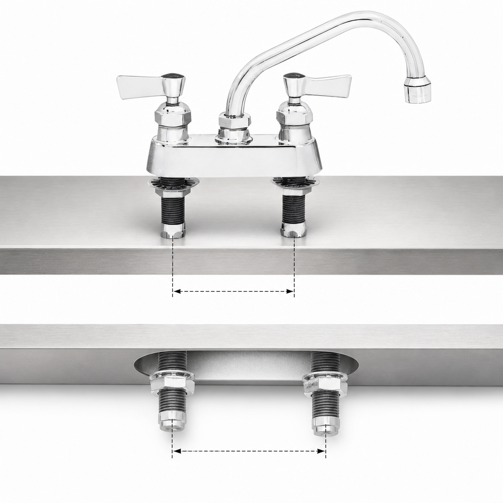 4-Inch Center Deck Mount