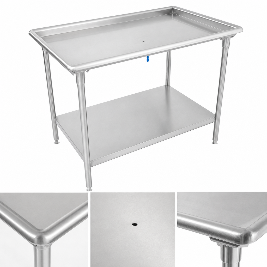 16-Gauge Type 300 Stainless Steel Top