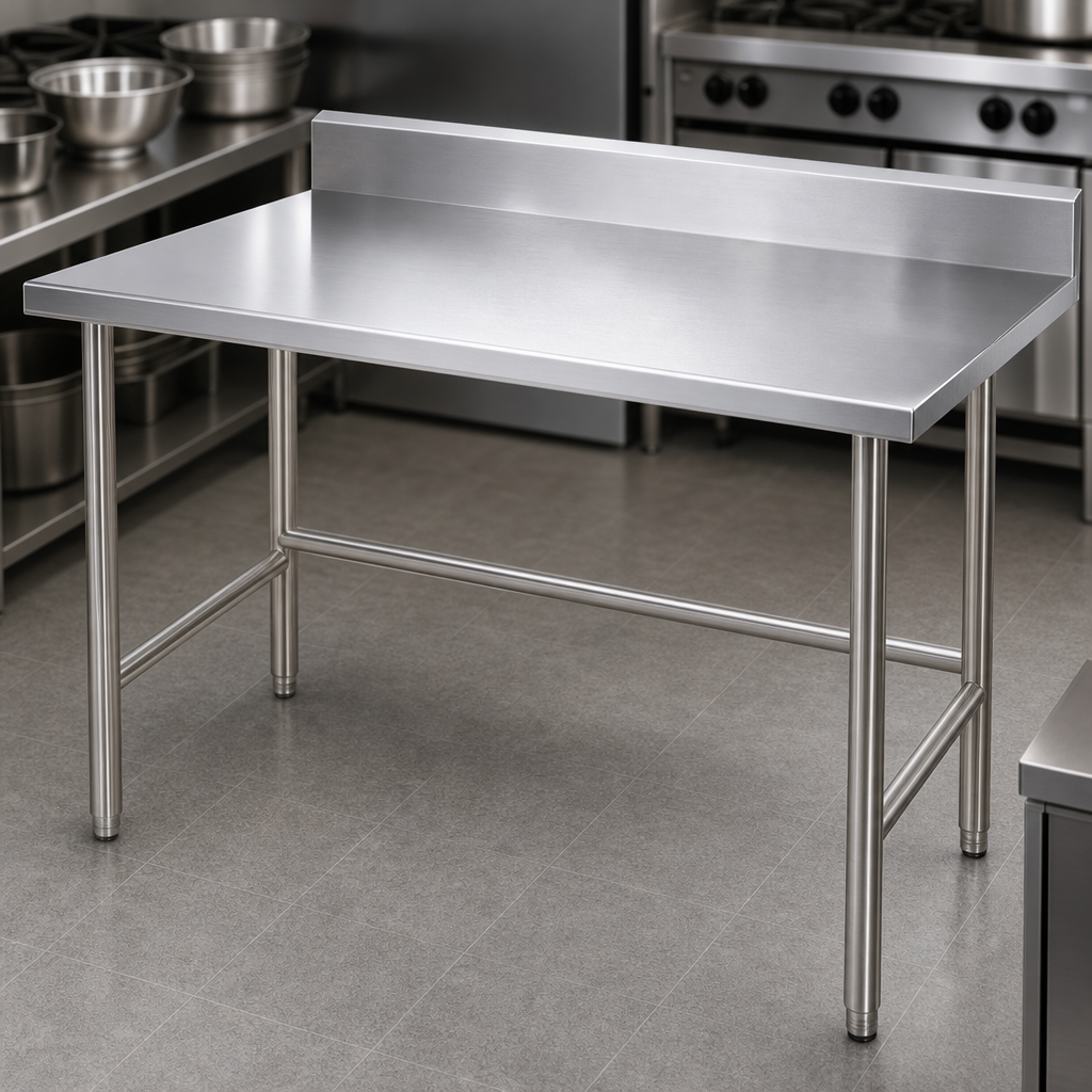Heavy-Duty Stainless Steel Top
