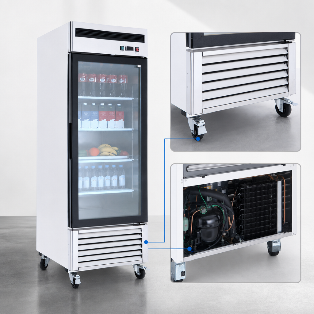 Bottom-Mount Self-Contained Refrigeration