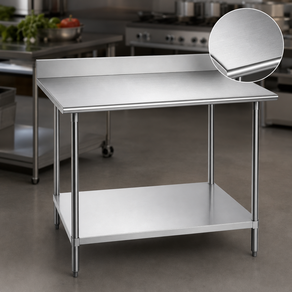 16-Gauge 430 Stainless Steel Top