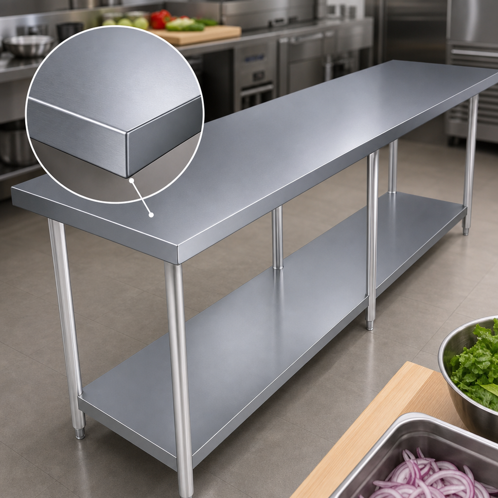 18-Gauge 430 Stainless Steel Top