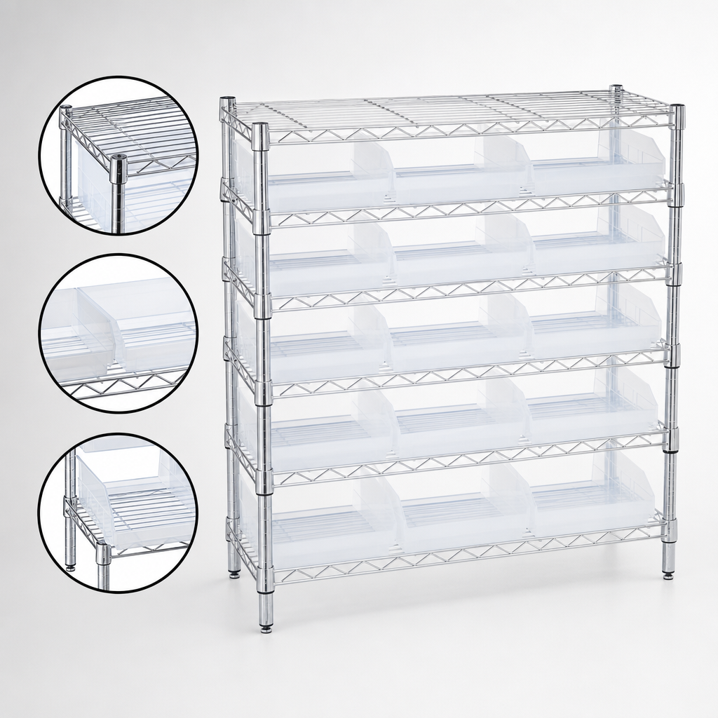 Six Wire Shelves