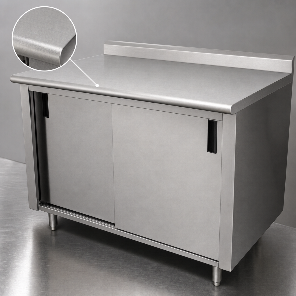 14 Gauge 304 Stainless Steel Top