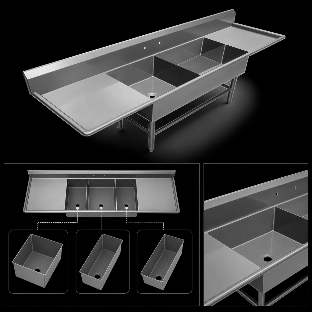 Three-Compartment Layout
