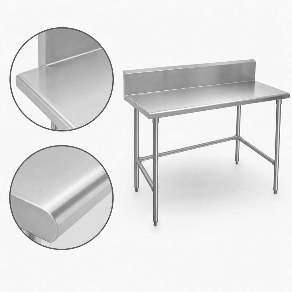 14 Gauge 304 Stainless Steel Top