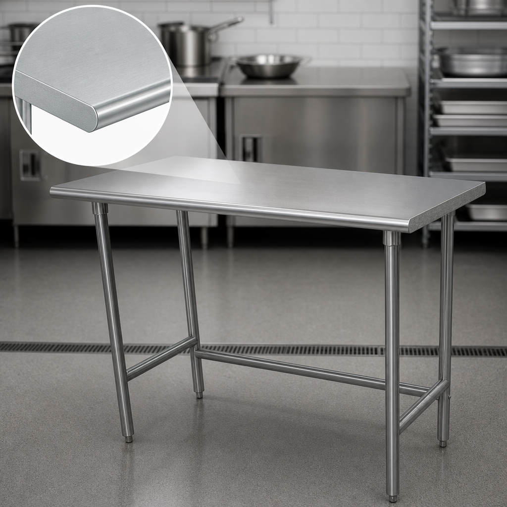 16 Gauge 430 Stainless Steel Top