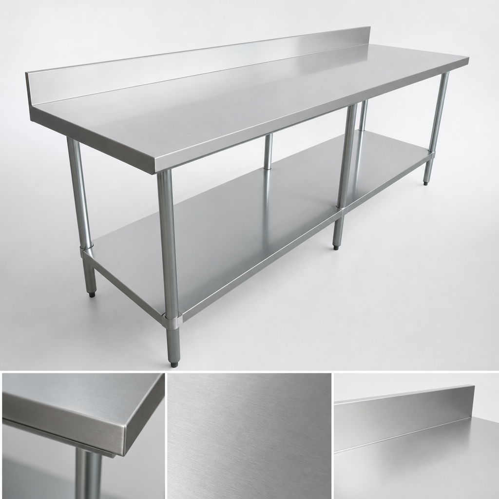 18-Gauge 430 Stainless Steel Top