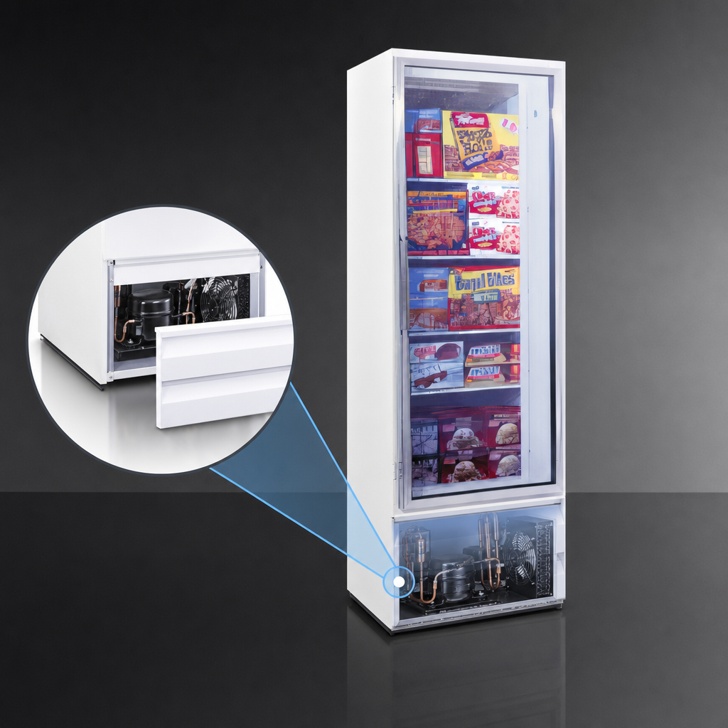 Bottom-Mounted Self-Contained Refrigeration