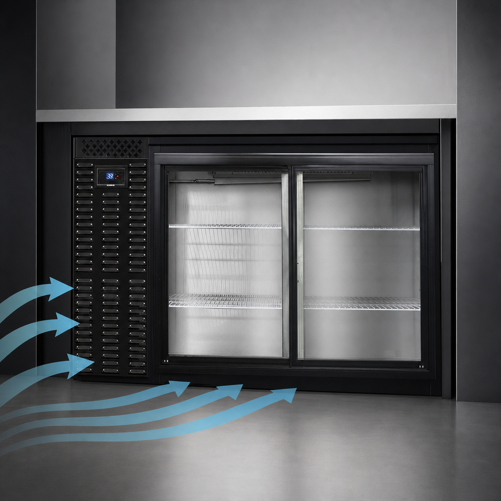 Front Breathing Refrigeration System