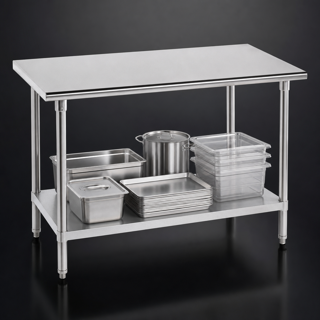 18 Gauge Galvanized Adjustable Undershelf