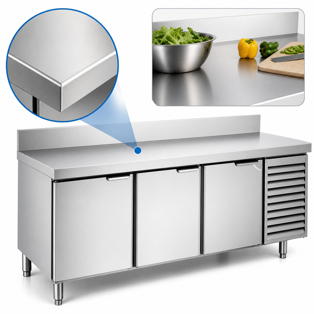 16-Gauge Stainless Steel Work Top
