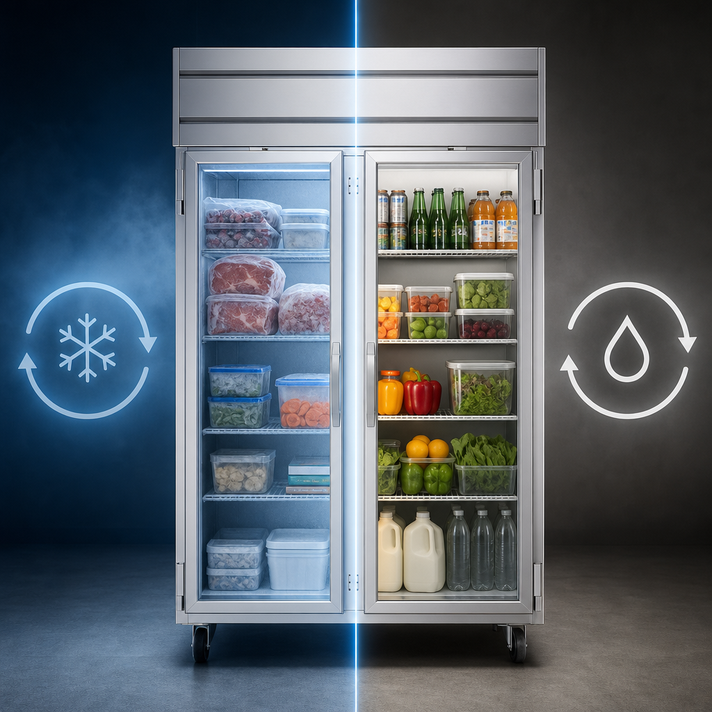 Convertible Refrigerator/Freezer Operation