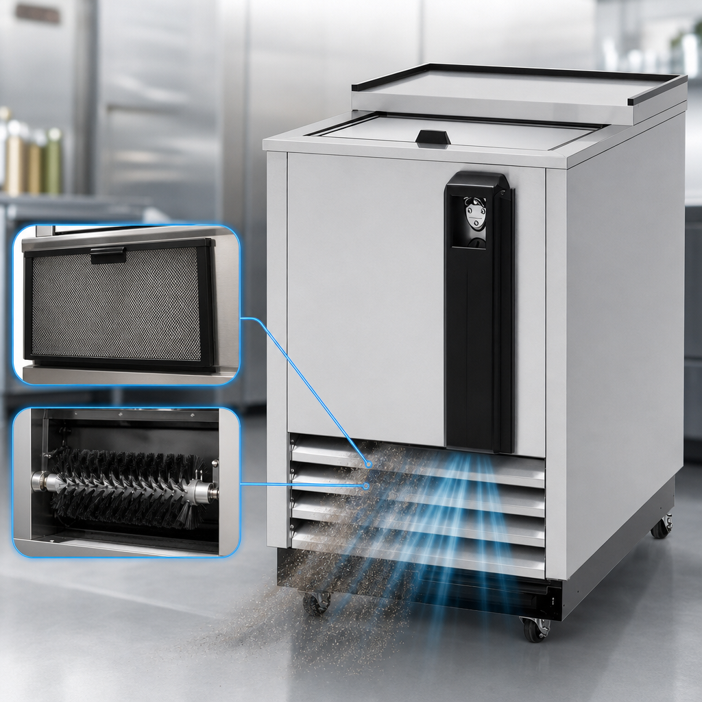 Self-Cleaning Condenser