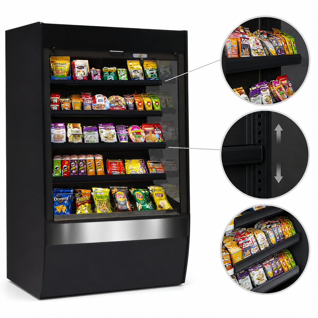 Four-Tier Adjustable Shelving