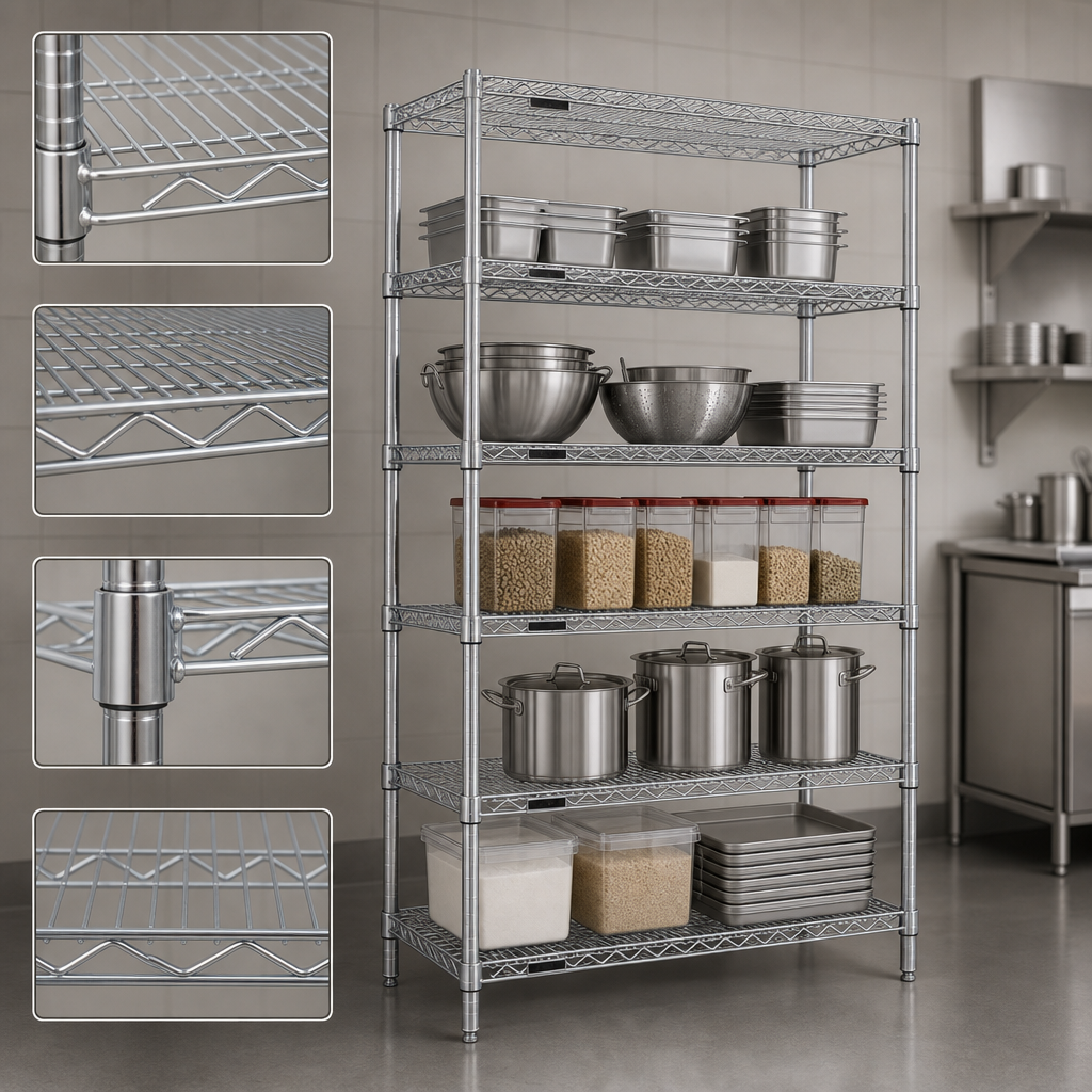 Patented QuadTruss® Shelves