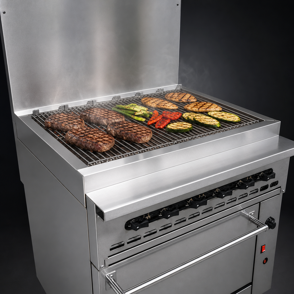 36-Inch Charbroiler Top