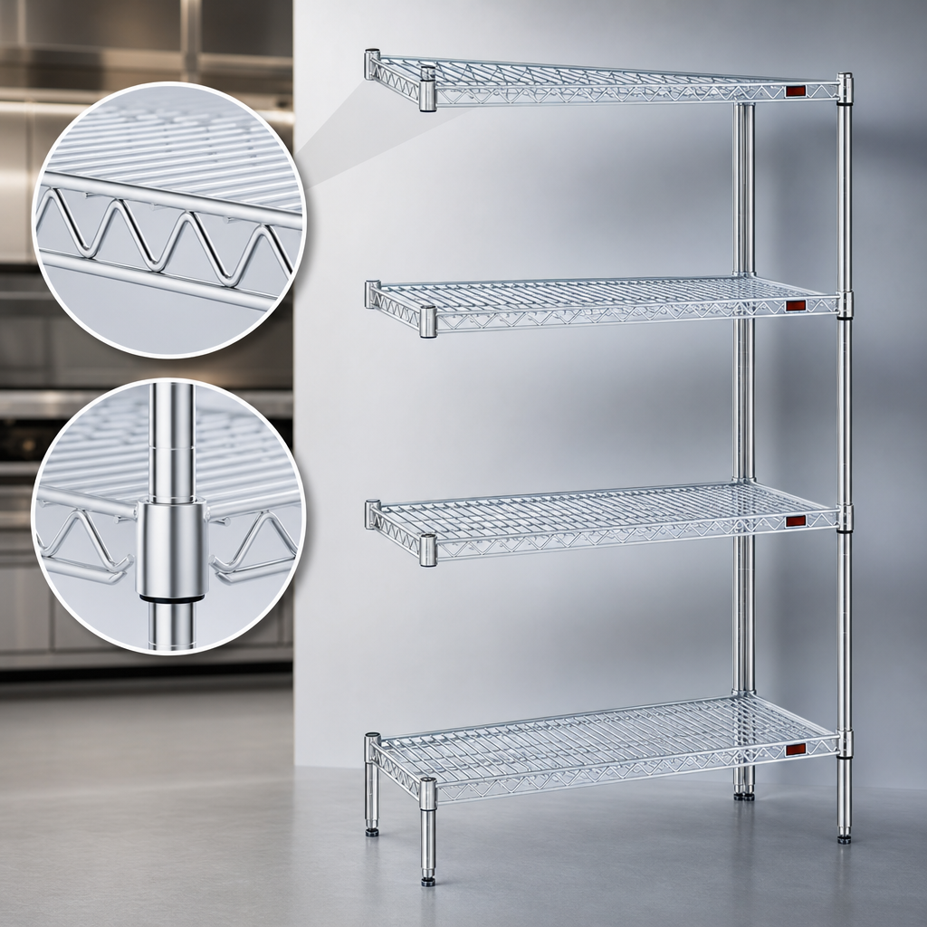 Patented QuadTruss® Shelves