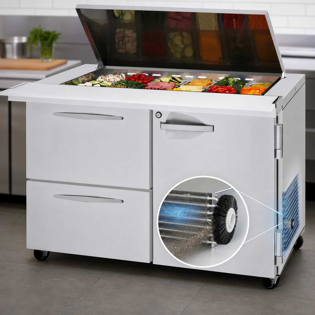 Self-Cleaning Condenser