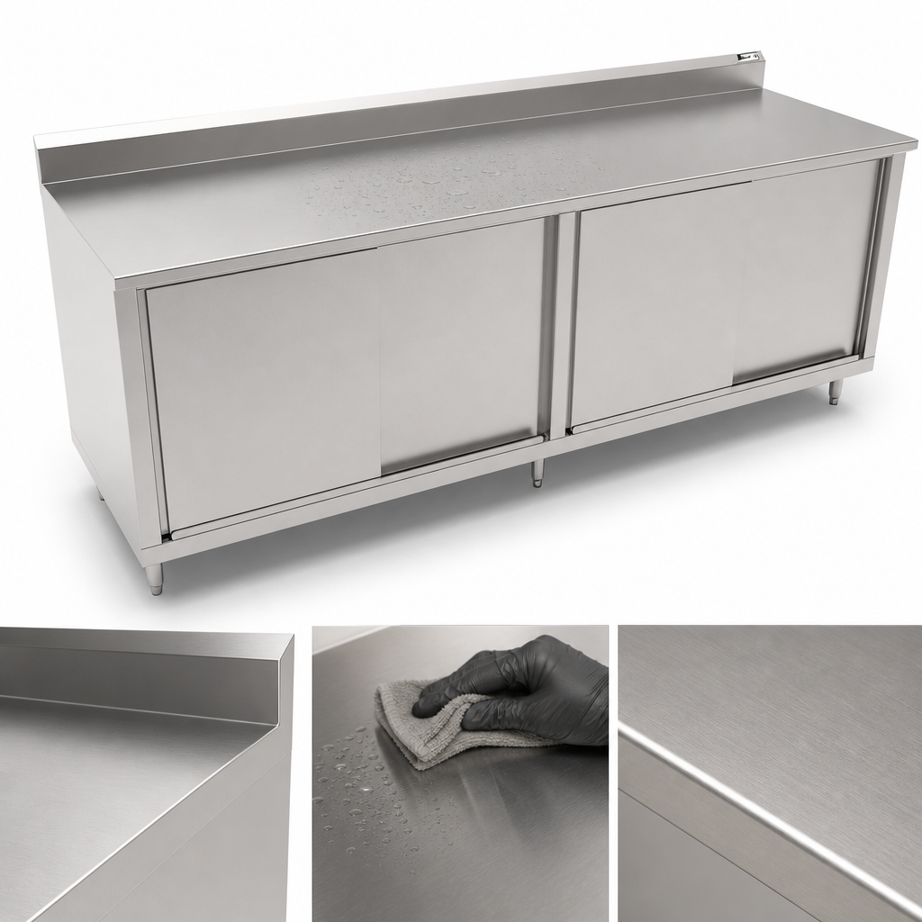16-Gauge Type 300 Stainless Steel Top