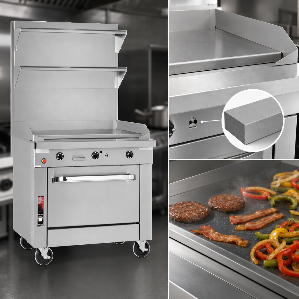 1-Inch Thick Griddle Plate