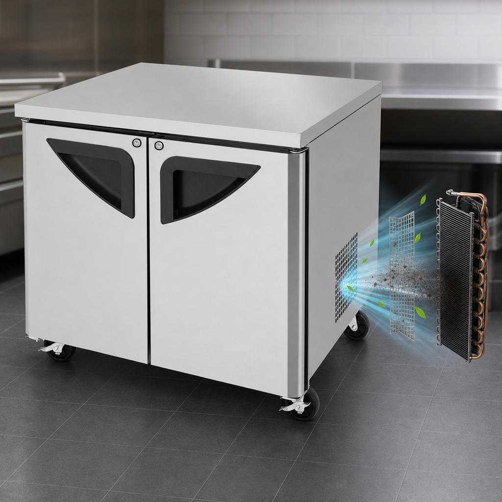 Self-Cleaning Condenser