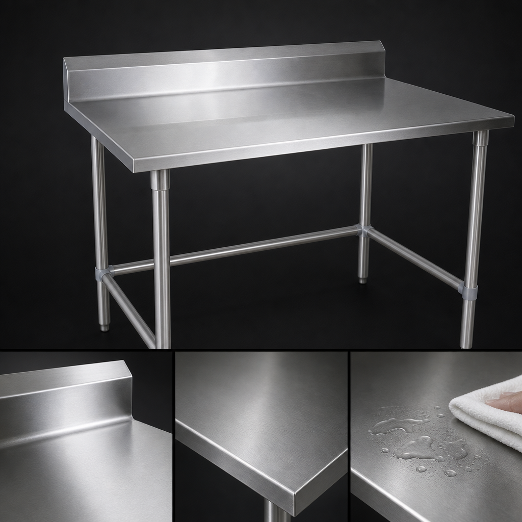 14-Gauge 300 Series Stainless Steel Top