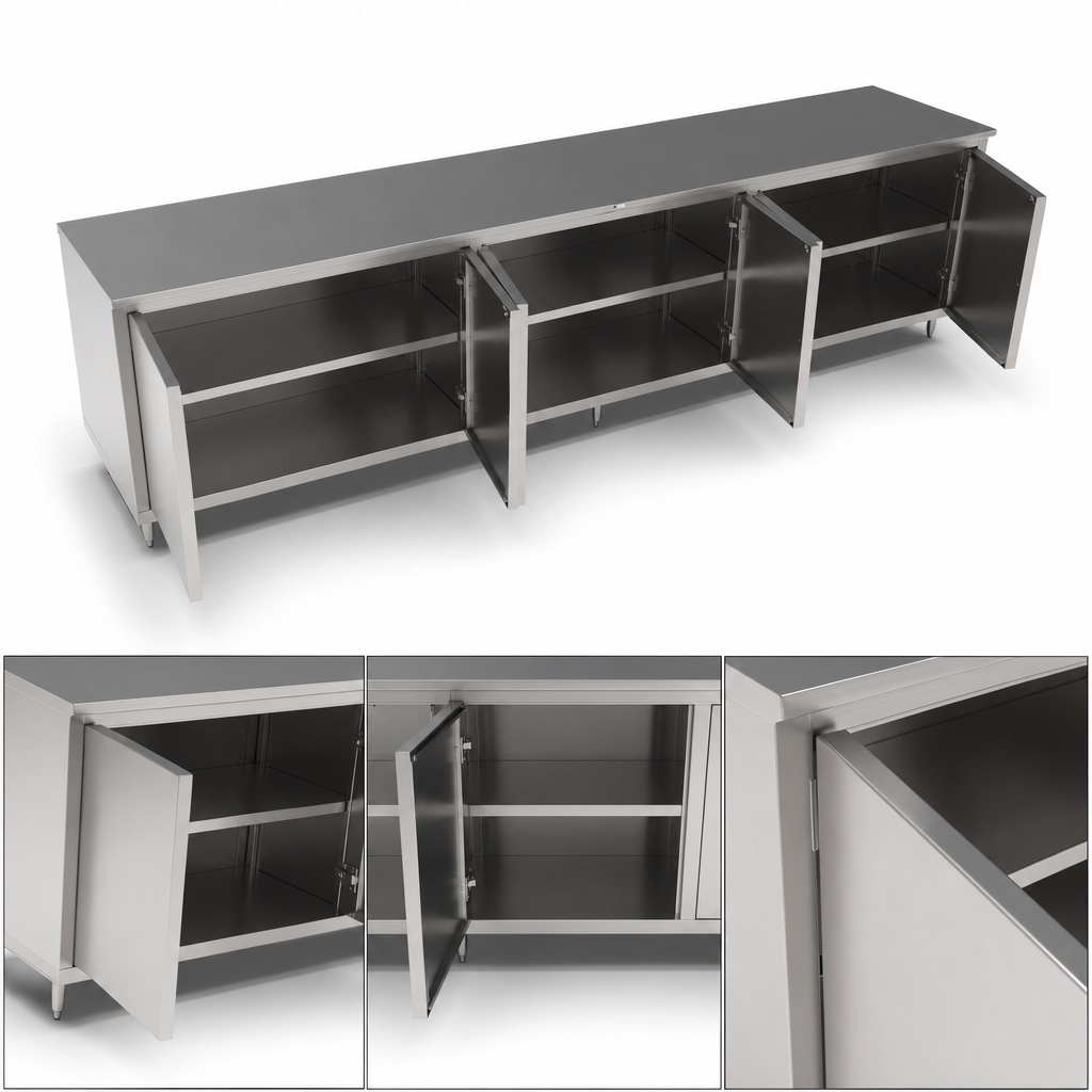 Cabinet Base With Hinged Doors
