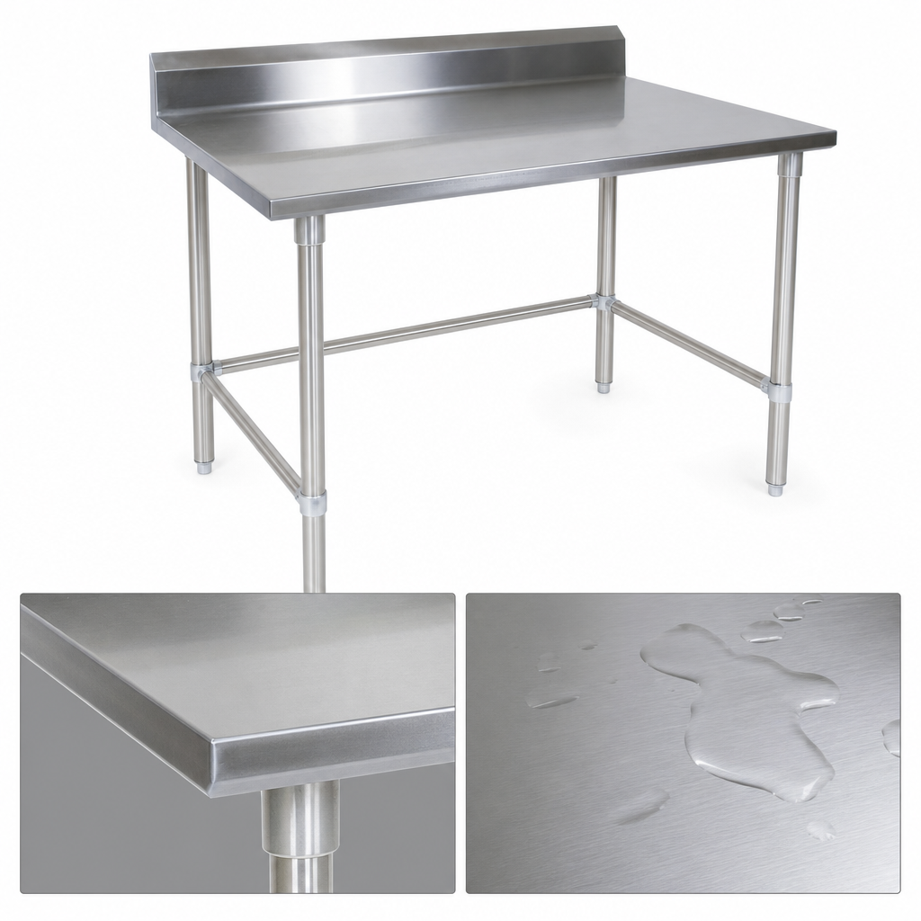 16-Gauge 300 Series Stainless Steel Top
