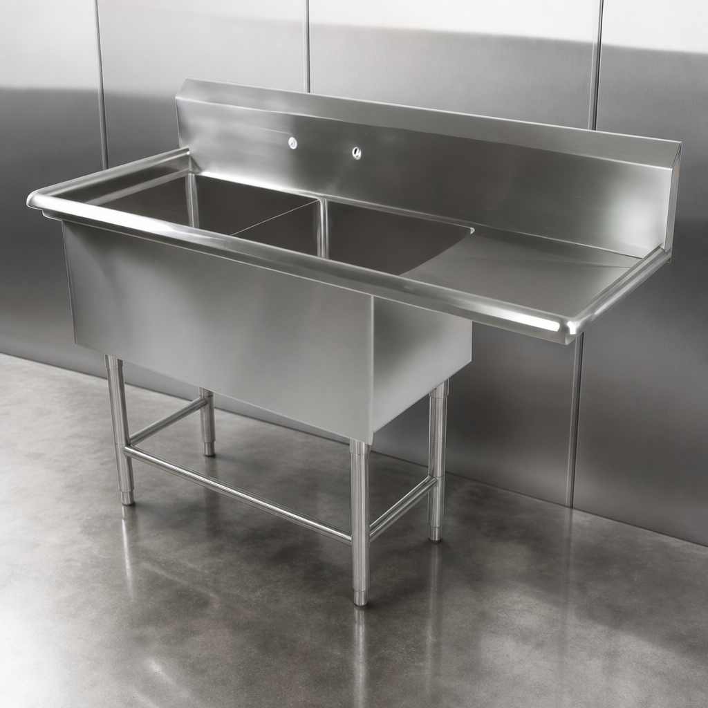 Two Compartment Sink