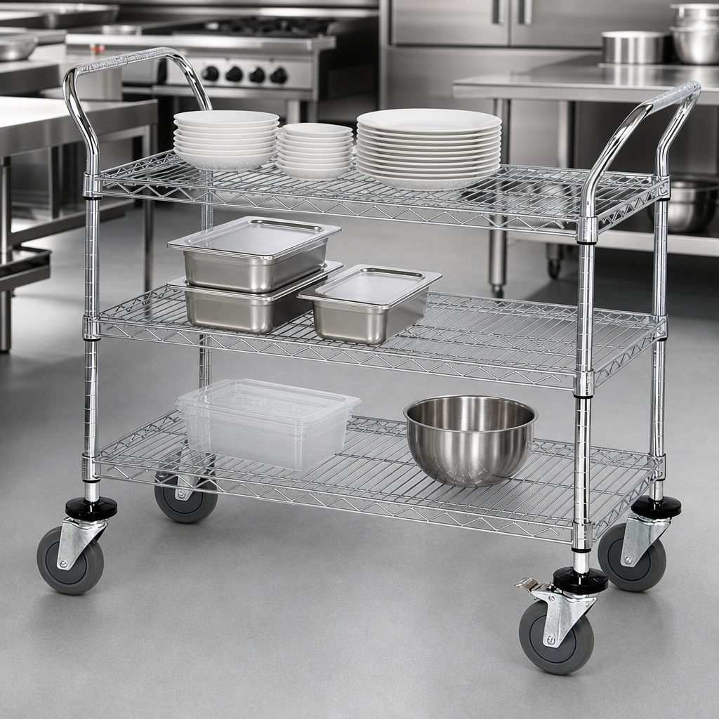 Three Wire Shelves